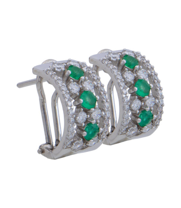 emerald-earrings-genuine-stone-sterling-silver
