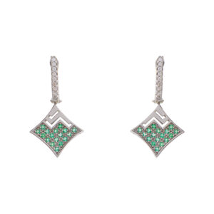 star-emerald-zirconia-sterling-silver-earrings