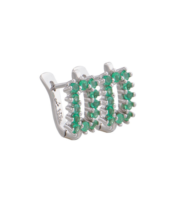 emerald-beautiful-green-gemstone-paperclip-earrings