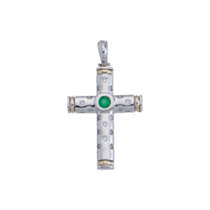 emerald-sterling-silver-pendant