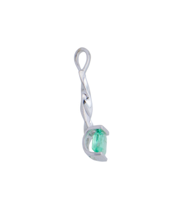 twist-emerald-sterling-silver-pendant-precious-stone