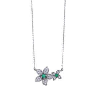 emerald-natural-stone-flower-necklace