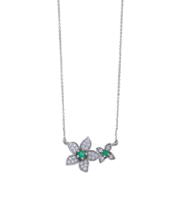 emerald-natural-stone-flower-necklace